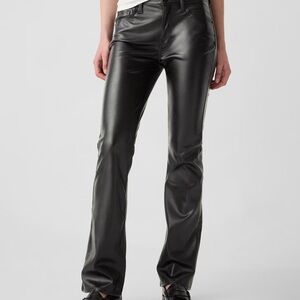 Black Leather Pants